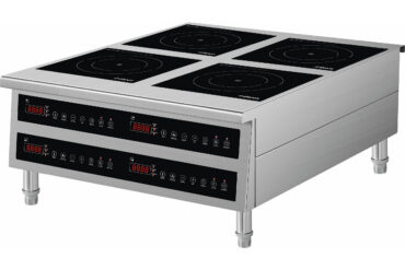 Kaupallinen induktioliesi Pöytätaso tai Lattiamalli 4 x 3,5 kW | Adexa CX140A