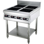 Kaupallinen lattialla seisova induktioliesi 4 x 3,5kW | Adexa CX140D