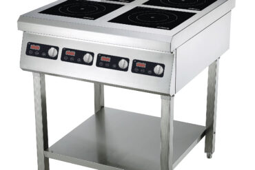 Kaupallinen lattialla seisova induktioliesi 4 x 3,5kW | Adexa CX140D