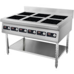 Kaupallinen seisova induktioliesi 6 x 3,5 kW | Adexa CX160A