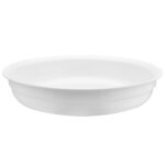 Tarjoilu- ja lämpöastia lasikannella ja keraamisella sisuksella Kolmikerroksinen väripinnoitettu pinta ⌀320x120mm Punainen | Adexa E0912001M - Image 2