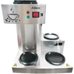 Kaupallinen suodatinkahvikone manuaalisella täytöllä, 3 kuumalevyä | Adexa RBT386 - Image 2
