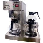 Kaupallinen suodatinkahvikone manuaalisella täytöllä, 3 kuumalevyä | Adexa RBT386