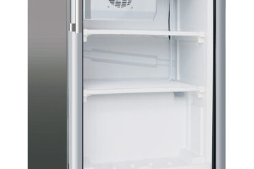 Kaupallinen Jääkaappi Alatiskimalli 130 litraa Ruostumaton teräs Yksi lasiovi | Adexa SR200G