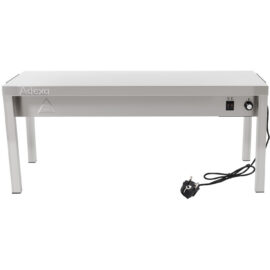 Kaupallinen lämmitetty keittiögantri 1 taso Ruostumaton teräs 1800x335x350mm | Adexa WHESP1803435