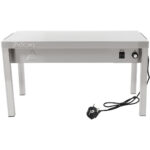 Kaupallinen lämmitetty keittiön gantry, 1 taso, ruostumaton teräs, 900x335x350mm | Adexa WHESP903435