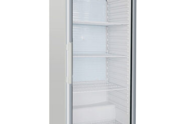 600 litran kaupallinen jääkaappi Pystykaappi Valkoinen Yksittäinen lasiovi Tuulettimella jäähdytys | Adexa WR600G