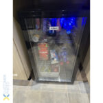 Olutjääkaappi Lasinen ovi 98 litraa Musta | Adexa BC98D - Image 2