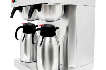 Kaupallinen suodatinkahvikone, manuaalinen täyttö, 2x2 litran termos | Adexa DRV386