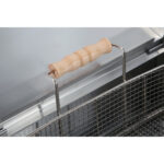 Kaupallinen Paistokone Yksisäiliöinen Kaksivyöhykkeinen Sähköinen 26 litraa 7,8 kW Työtasolle Valutushana | Adexa EF26L - Image 3