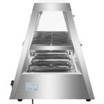 Lämmitetty näyttökaappi 2 tasoa Aukeaa takaa & edestä 1100x655x740mm Työtaso | Adexa HW2X3 - Image 2