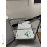 Alustakärry Ruostumaton teräs 800kg Taittuva kahva 1100x600x1060mm | Adexa ST047C - Image 2