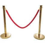 Punainen Samettiköysi Kultaisilla Päillä 1,5m | Adexa VR01RG - Image 2