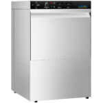 Kaupallinen lasinpesukone 30 koria/tunti 400mm kori Tyhjennyspumppu Pesuainepumppu Huuhteluainepumppu | Adexa WZ40DRDP