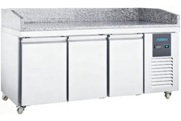 Pizzatiskipöytä 3 ovella 1795x700x985mm | Adexa DRPZ3300TN