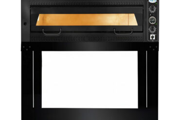 Premium-pizzauuni 1 kammio Kapasiteetti 6 x 35 cm pizzaa Sähköinen Musta etuosa | Adexa PEF10570SEB