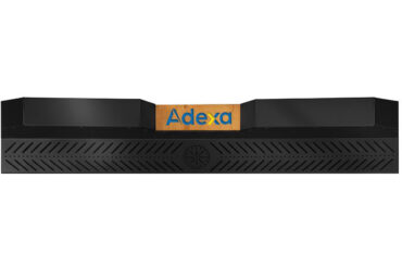 Ilmanvaihtokupu pizzauunille 1370x1200x260mm Musta | Adexa PHM10570B