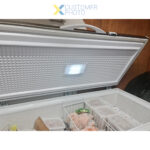 Arkkupakastin ruostumattomasta teräksestä valmistetulla kannella 435 litraa | Adexa XF512JA - Image 5