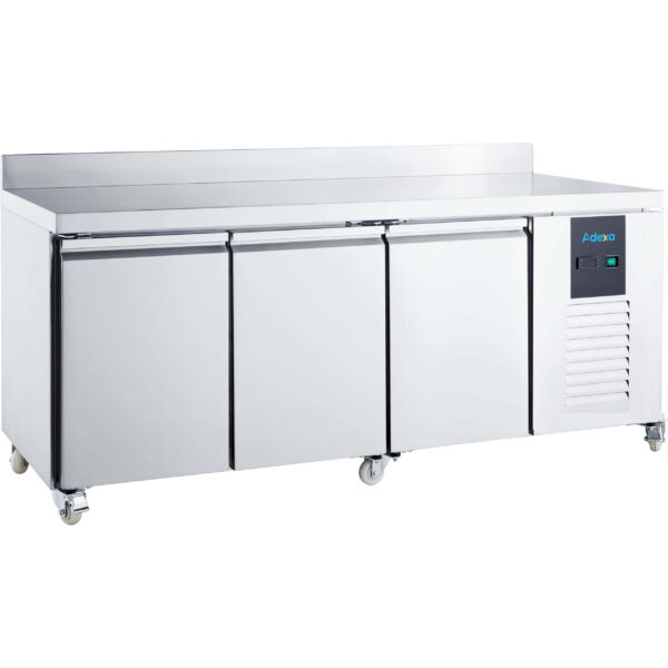 Kaupallinen pakastintiski 3 ovea GN1/1 takareuna | Adexa DRGN3200BT