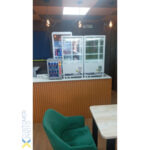 Työtasolla oleva näyttöjääkaappi 58 litraa 2 hyllyä Valkoinen 1 tasainen ovi | Adexa CL58W - Image 3