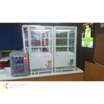 Työtasolla oleva näyttöjääkaappi 58 litraa 2 hyllyä Valkoinen 1 tasainen ovi | Adexa CL58W - Image 2