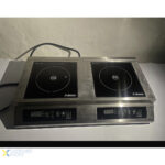 Kaksinkertainen kaupallinen induktioliesi 2 x 3,5 kW | Adexa CX002 - Image 3