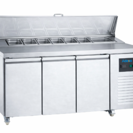 Kaupallinen Valmistelutiski 3 ovella | Adexa DRSH3400TN