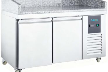 Pizzatiskipakastin 2 ovea 1360x700x985mm | Adexa DRPZ2300BT