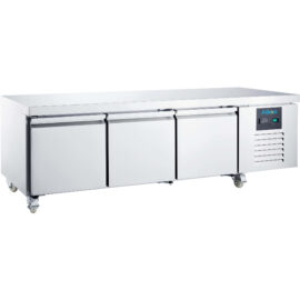 Kaupallinen matala laskurit jääkaappi 3 laatikkoa | Adexa DUGN3100TN3D