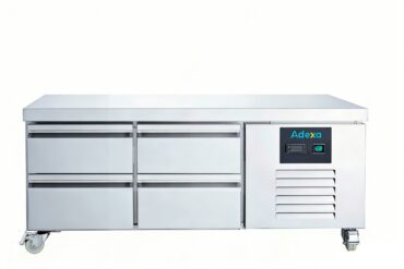 Kaupallinen matala tiskijääkaappi 4 laatikkoa | Adexa DUGN2140TN