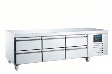 Kaupallinen matala pakastintiski 6 laatikkoa | Adexa DUGN3160BT