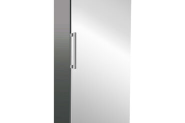 B-LUOKAN Kaupallinen Jääkaappi Pystymallinen kaappi 400 litraa Ruostumaton teräs Yksi ovi | Adexa SR400 B GRADE