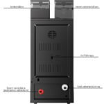 Kaupallinen Täysautomaattinen Papu-kupillinen Kahvikone 16 juomaa 3 vesiliitäntävaihtoehtoa Kaksi juomaa Ulkoinen maidonvaahdotin | Adexa BTB1013 - Image 6