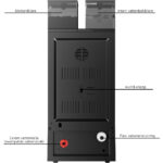 Kaupallinen Kahvikone Täysin Automaattinen Papu-kupillinen 8 juomaa 3 vesiliitäntävaihtoehtoa Höyryputki | Adexa BTB1015 - Image 5