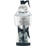 Kaupallinen suodatinkahvinkeitin, manuaalinen täyttö, 2 lasikannua, 2 lämpölevyä | Adexa CB02B1