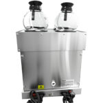 Kaupallinen Kaksisuodatin Kahvinkeitin Manuaalinen tai Automaattinen Täyttö 4 Lasikannua 4 Lämpölevyä | Adexa CBD02A1 - Image 4