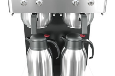 Kaupallinen Kaksinkertainen Suodatinkahvinkeitin Käsitäyttö 2 tyhjiöastiaa | Adexa CBD02B2