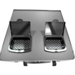 Kaksinkertainen kaupallinen suodatinkahvinkeitin manuaalinen täyttö 2 termoskannua | Adexa CBD02B3 - Image 6