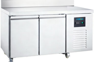 Kaupallinen jääkaappitaso 2-ovinen GN1/1 takareunuksella | Adexa DRGN2200BT