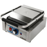 Vankka Panini-kontaktigrilli Yksi Rihlaton/Sileä | Adexa MLP811KA - Image 2