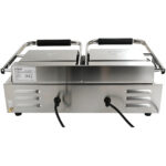 Kaksivyöhykkeinen raskaan käytön paninigrilli 3,6 kW, uritettu/tasainen yläosa | Adexa MLP813B - Image 4