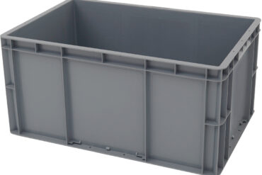 Muovinen säilytyslaatikko 600x400x340mm Harmaa | Adexa WHEU4633G