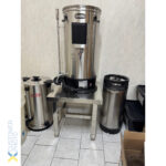 Kaupallinen Laiteteline / Matalapöytä Ruostumaton Teräs 450x450x400mm | Adexa WHPS4545 - Image 4