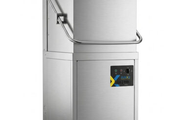 Läpisyöttöastianpesukone 500 mm kori 30 koria/tunti Tyhjennyspumppu Pesuaineannostelija Huuhteluainepumppu 400V/3 vaihe | Adexa WZ100DRDP