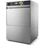 Kaupallinen astianpesukone 500 lautasta/tunti 500mm kori Tyhjennyspumppu Pesuainepumppu Huuhteluainepumppu 230V/1 vaihe | Adexa WZ50DRDP - Image 3