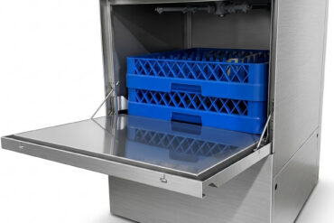 Kaupallinen astianpesukone 500 lautasta/tunti 500mm kori Tyhjennyspumppu Pesuainepumppu Huuhteluainepumppu 230V/1 vaihe | Adexa WZ50DRDP