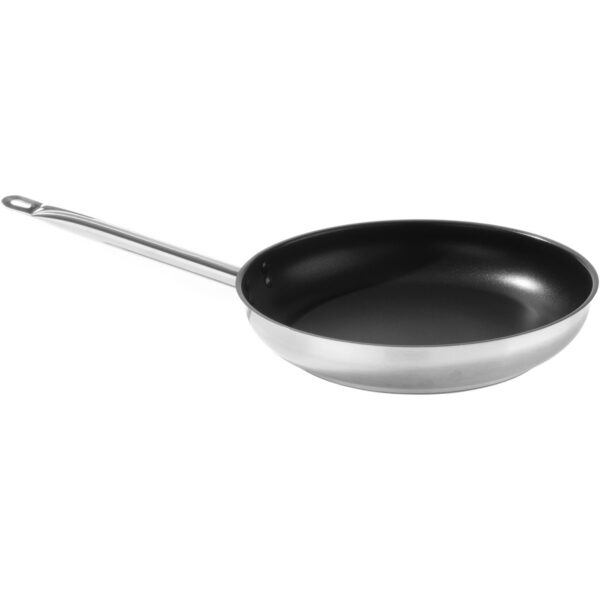 Ammattimainen paistinpannu ruostumatonta terästä Teflon tarttumaton 9,5''/240mm | Adexa SE32405N
