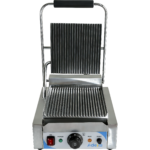 Raskaan käytön panini-kontaktigrilli uurrettu 1.8kW | Adexa IEG811R - Image 2