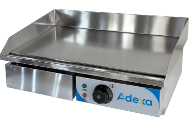 Ammattimainen tasainen grilli 550x430x240mm 3kW sähköinen | Adexa IWG818
