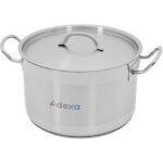 Ruostumattoman teräksen keittiöastiasarja 5 osaa kastikepannut, pata, paistinpannu | Adexa SESPC8A - Image 5